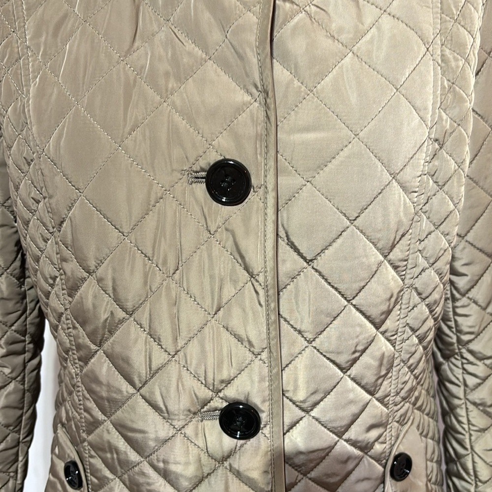 Liz Claiborne Quilted Button Front Chore Coat Jacket Size M - Picture 3 of 13